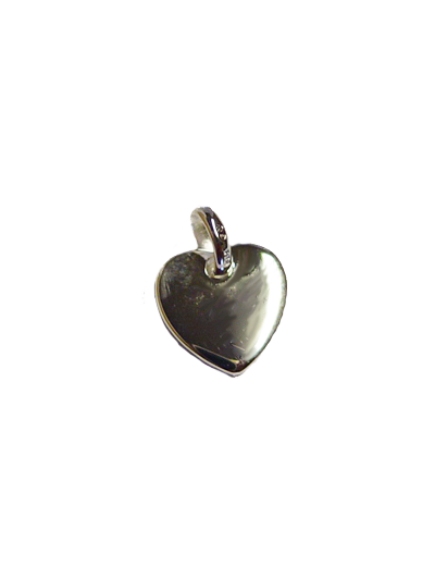 Pendentif en Argent 925 - COEUR TROU CENTRE