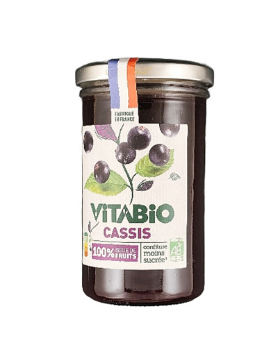 Confiture Cassis 275g Bio