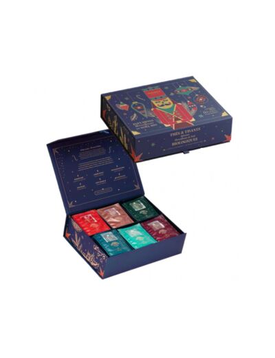 Coffret tisanes merveilleuses de Noël bio 60 sachets