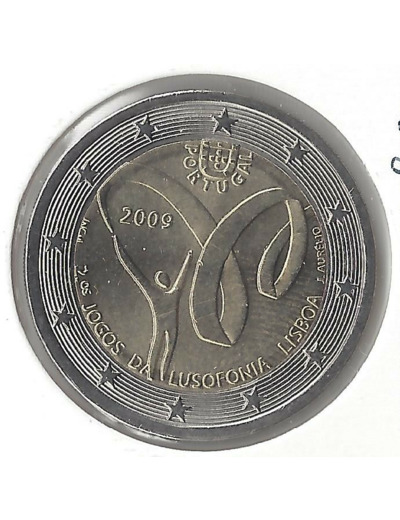 PORTUGAL 2009 2 EURO COMMEMORATIVE LUSOFONIA SUP-