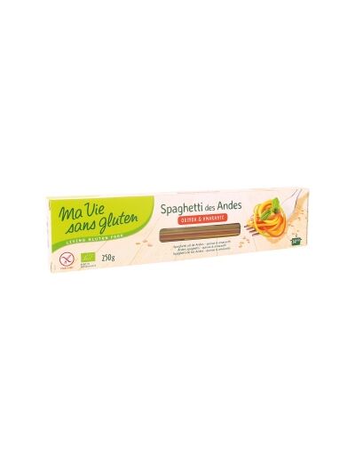 Spaghetti des Andes sans gluten 250g