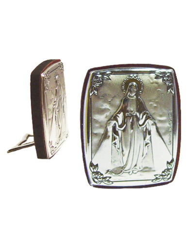 Cadre en Argent Laminé 4x3cm - MIRACULEUSE