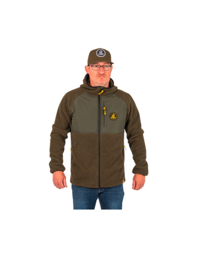 polar fleece black cat