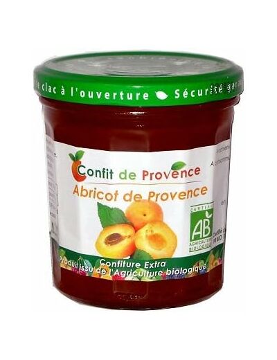 Confiture abricot 370g CONFIT DE PROVENCE