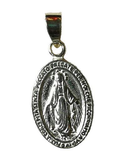 Médaille 20mm en Argent 925 - MIRACULEUSE