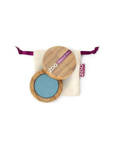 Ombre à paupières nacrée 116 Bleu Canard-Zao Make up