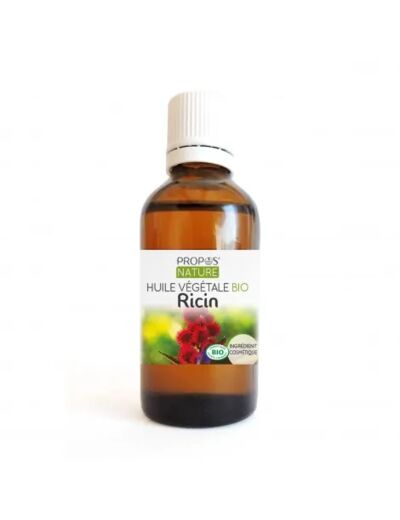 Huile végétal de Ricin Bio “Ricinus communis” Propos Nature 50ml*