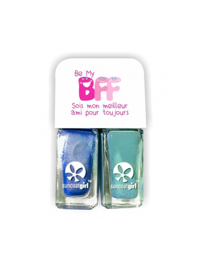 Duo vernis Twinnies (Baby Blue et Creamy Turquoise) 2x5ml