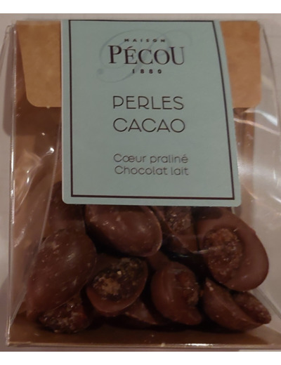 Perles Cacao Lait Cœur Praliné