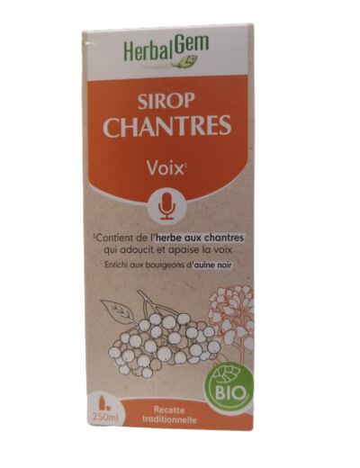 Sirop des chantres pour la voix-250 ml-Herbalgem