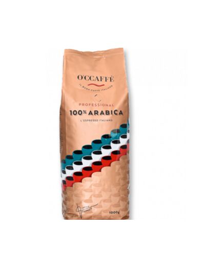 Café en grains torréfié 100% arabica 1kg