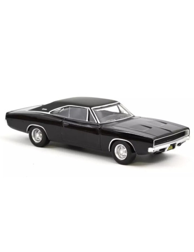 Dodge Charger Bullit Noir 1968 - 1/43