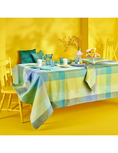 Nappe enduite sur mesure MILLE RAINURES ATOLL Garnier-Thiebaut