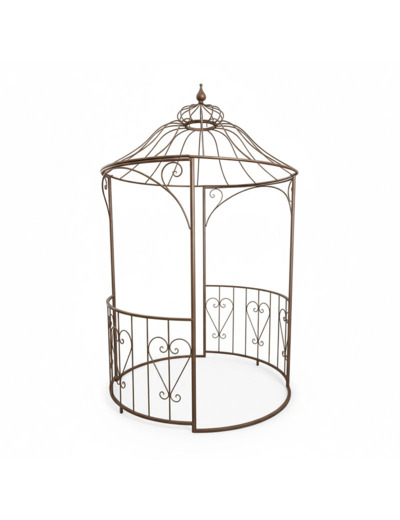 Gloriette fer ronde 268x180x180cm