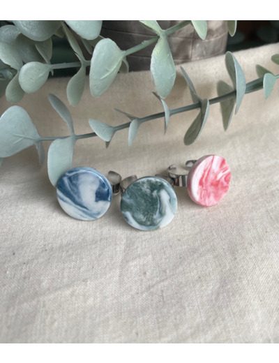 Bague réglable en porcelaine