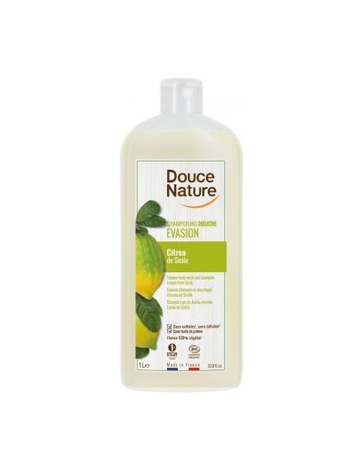 Shampoing douche évasion Citron de Sicile 1L