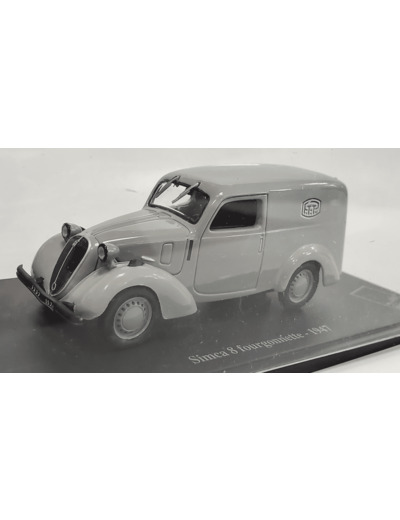 VEHICULES POSTAUX SIMCA 8 FOURGONNETTE 1947 LA POSTE 1/43 BOITE D'ORIGINE