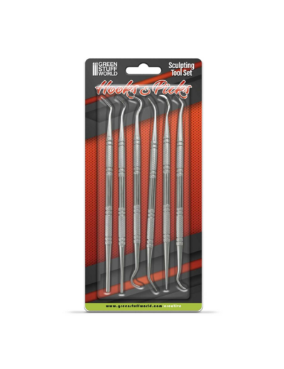 Outils de sculpture courbes 6 pcs