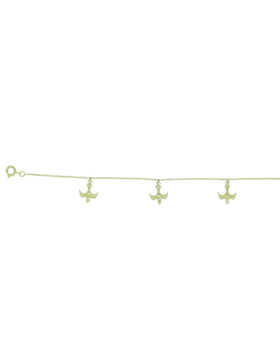 Bracelet en Plaqué Or - COLOMBE