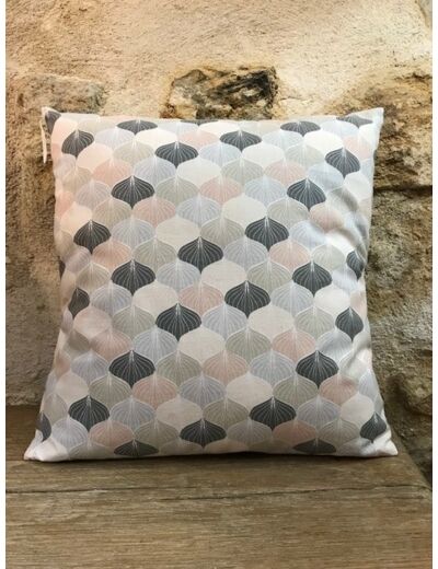 Housse de coussin gouttes d'eau