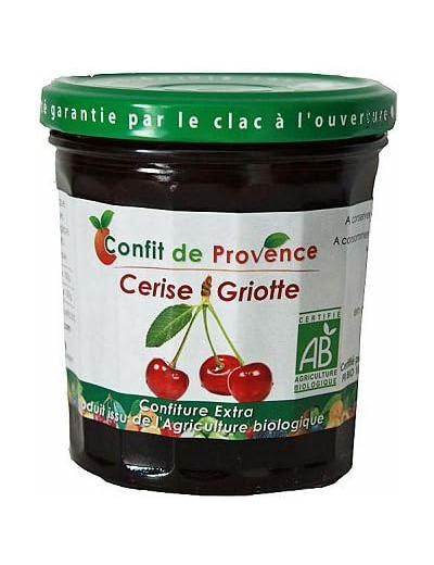 Confiture griotte extra 370g CONFIT DE PROVENCE