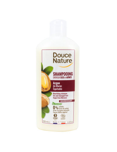 Shampooing Nourrissant à l'Argan Bio 250ml