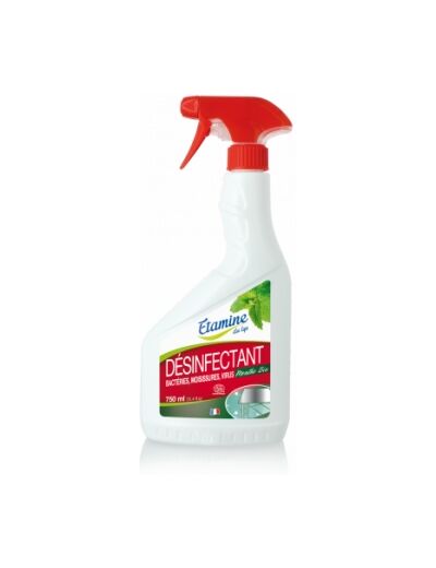 Désinfectant écologique purifiant fongicide et virucide menthe bio 750ml