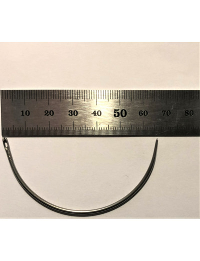 Carrelet courbe 100mm - Chas côté G959-100