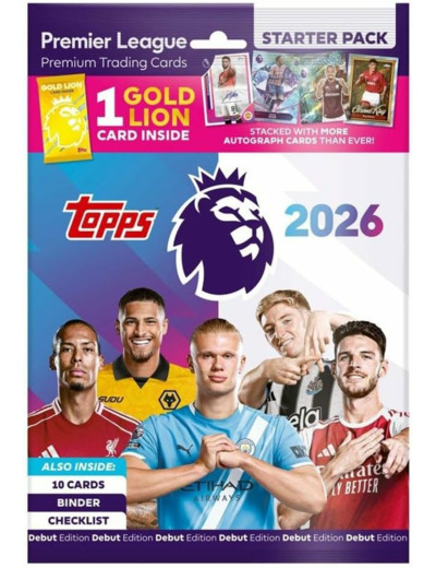 Starter Pack Topps Premier League 2025/26