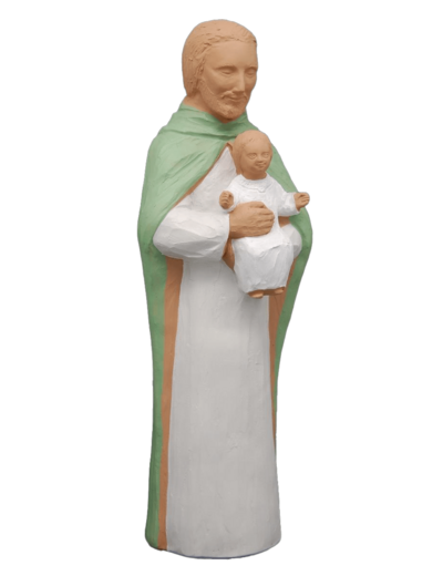 Saint Joseph 28,5cm polychrome- Pierreline