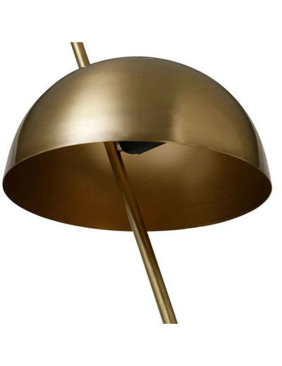 Lampadaire fer Ardécor doré 30x163cm