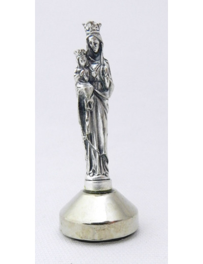 Statue métal- Vierge à l'Enfant 5cm