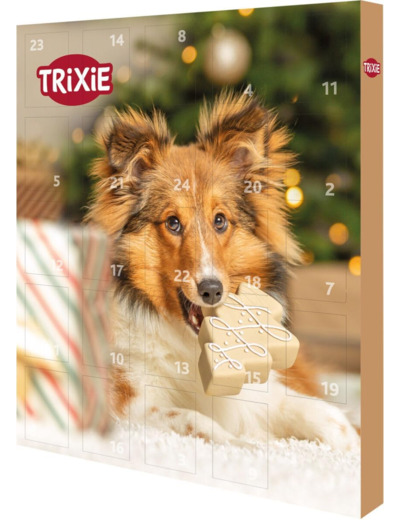 Trixie Calendrier de l'Avent pour chien, 24 Cases