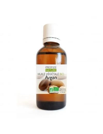 Huile végétale d’Argan Bio AB-“d’Argania spinosa”- Propos Nature | 50ml*