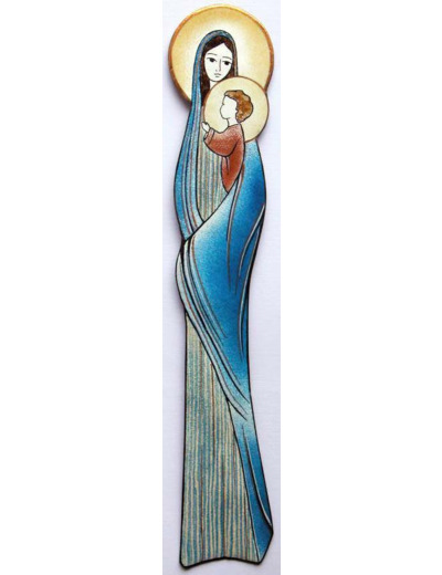 Vierge du dialogue 37cm - EMAUX DU LIBAN