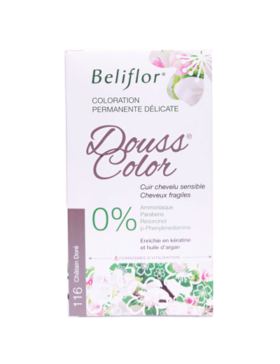 Coloration Permanente Douss Color 116 Châtain Doré 131ml