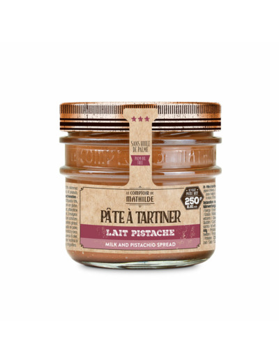 Pâte à tartiner Lait Pistache 250G