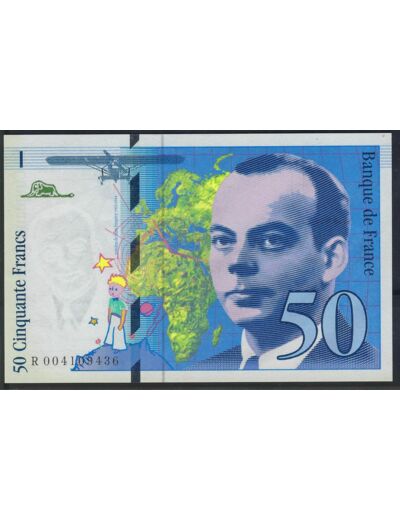 FRANCE 50 FRANCS ST EXUPERY 1992 R.004109436 NEUF