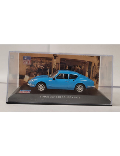 SIMCA CG 1300 COUPE 1973 1/43 BOITE D'ORIGINE