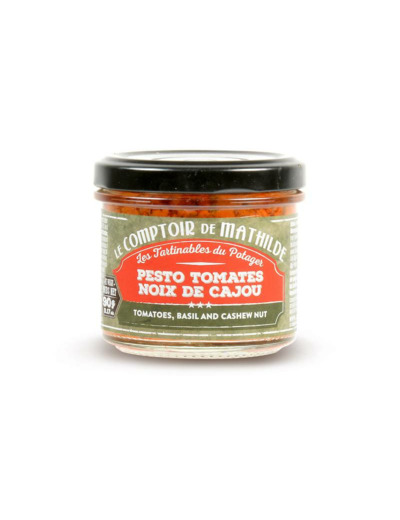 Pesto tomates noix de cajou - 90g