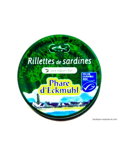 Rillettes de Sardines aux Algues 120g