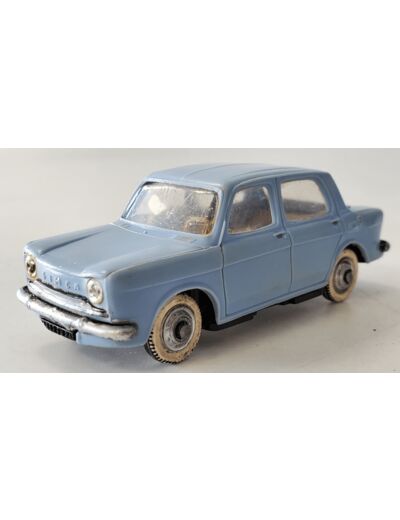 SIMCA 1000 BLEU CLAIR NOREV PLASTIQUE 1/43 SANS BOITE (N2)