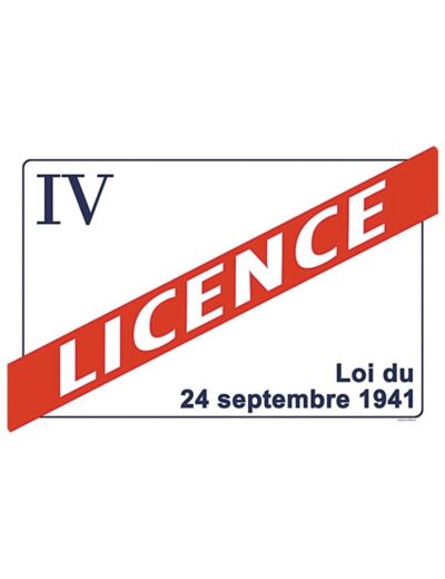 Le Lot de 2 Sets de table "Licence IV" - Editions Clouet - Picnic, Bar, cuisine