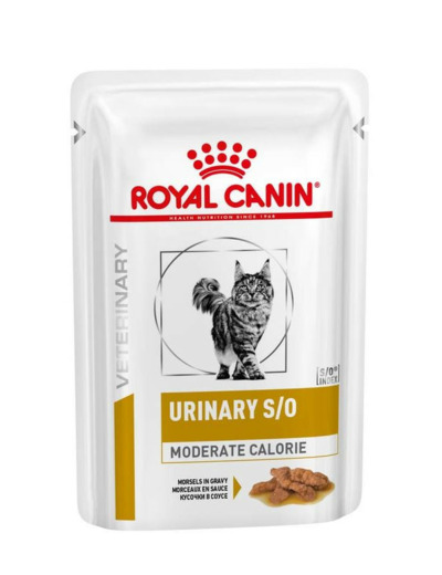 ROYAL CANIN Veterinary, URINARY S/0 Moderate Calorie - 12 x 85g