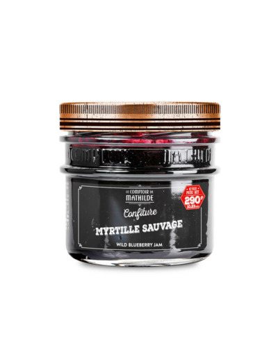 Confiture Myrtille Sauvage 290G