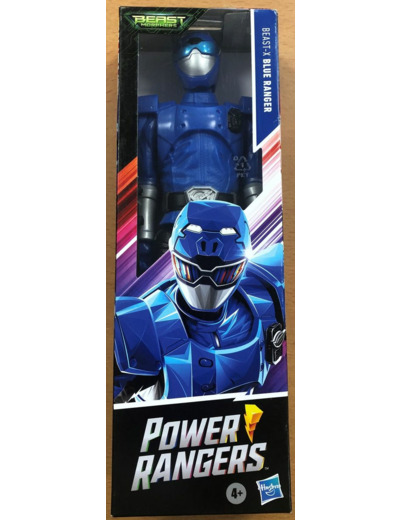 FIGURINE POWER RANGERS BEAST MORPHERS RANGER X BLEU de chez HASBRO