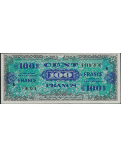 FRANCE 100 FRANCS FRANCE Type 1945 SERIE 6 TTB+ 930