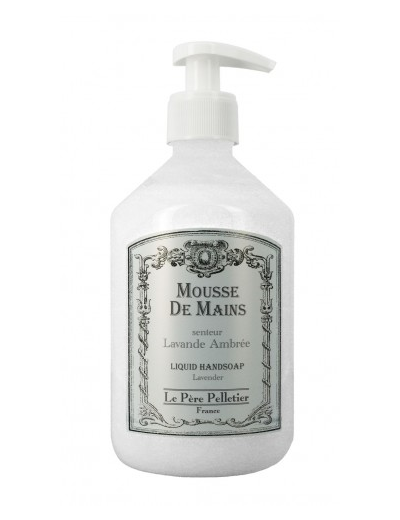 SAVON LIQUIDE - MOUSSE DE MAIN PARFUM LAVANDE AMBRÉE