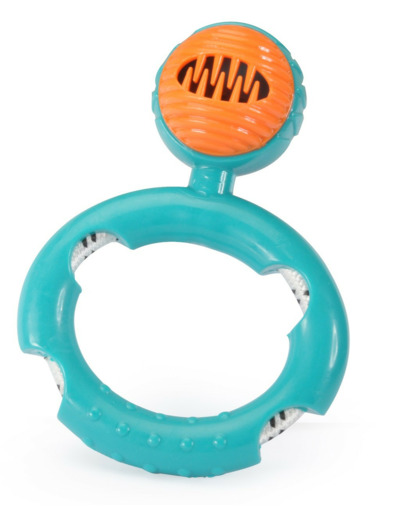 Jouet à poignée pour chien, TPR + corde - 16cm