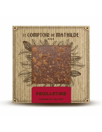 Tablette Feuilletine - Chocolat au lait - 80G